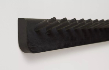 Preview: Form & Refine Garderobenleiste schwarz 88cm